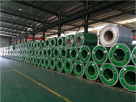 409 Koil strip baja tahan karat 0,2-6mm Cold Hot Rolled