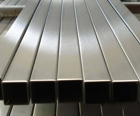 304L Square Stainless Steel Pipe Dekoratif 2&quot;X2&quot; 5,8m Panjang