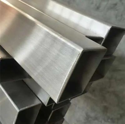 2 × 4 × 0,125 &quot; 6m Panjang 304 Stainless Tube persegi panjang