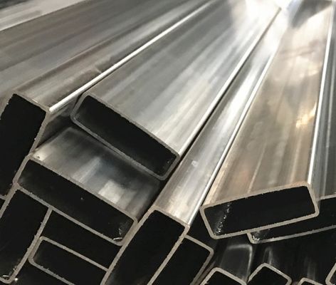 RHS Rektanguler Stainless Steel Pipe 2.36&quot;X1.18&quot;X0.1&quot; Kelas 316