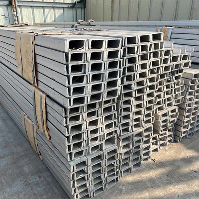 304 Stainless Steel C Channel 6m sampai 12m Hot Rolled