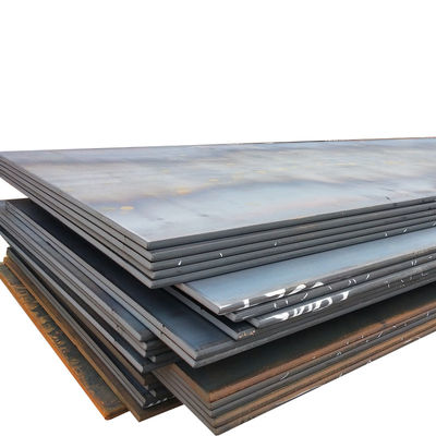 Lembar baja karbon yang digulung panas 5-250mm S235JR Lembar struktural non paduan S235JR
