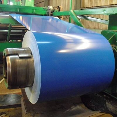 1250mm SGCC Warna Biru PPGI PPGL Koil S220GD S250GD S280GD